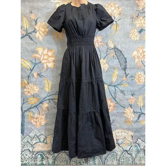 NEW Anthropologie The Somerset Maxi Dress Size XXS